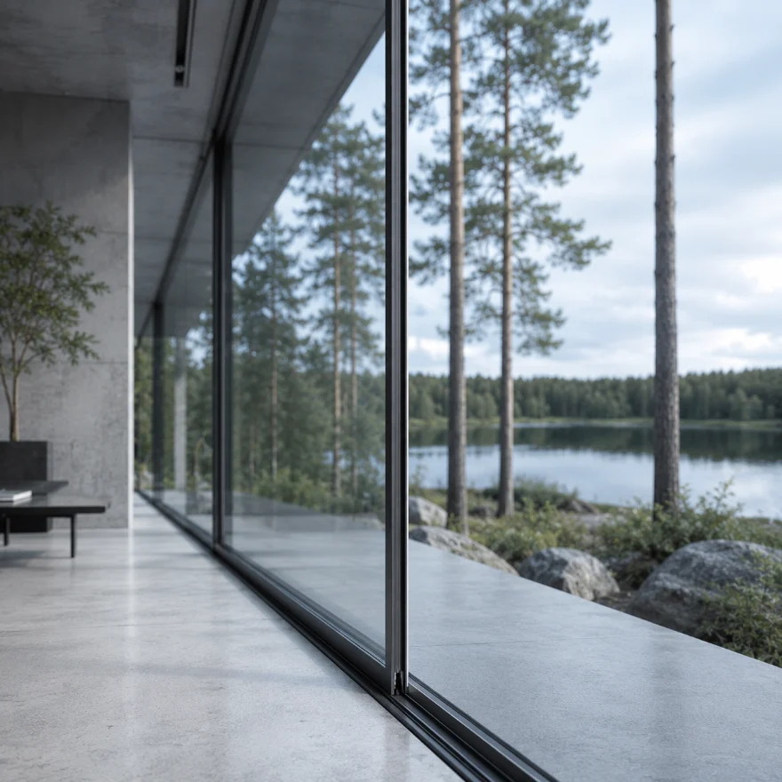 Узкопрофильные системы остекления — светопрозрачные конструкции Infacade