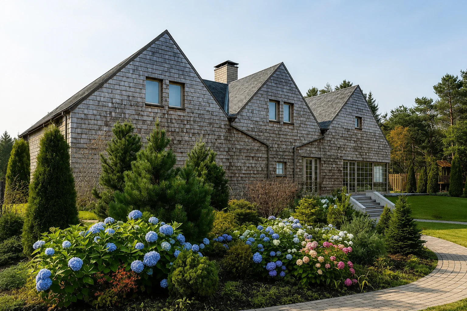 Остекление дома в современном стиле — реализованный проект остекления Infacade