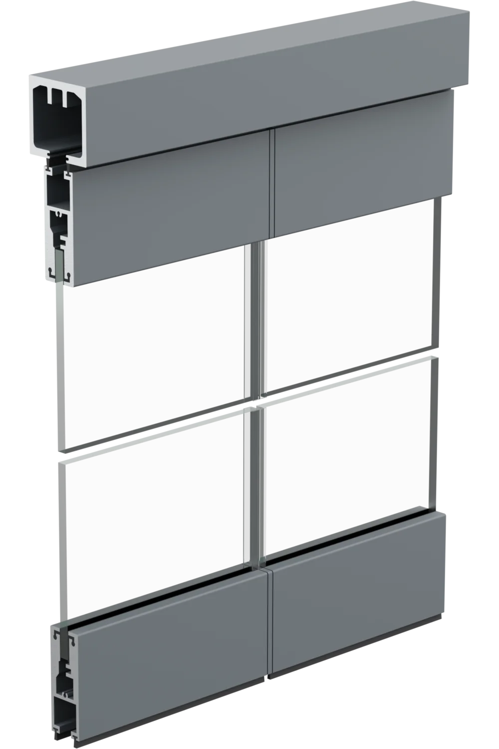 Сечение профиля Salinox F2